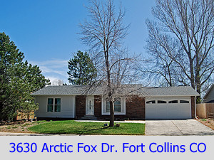3630 Arctic Fox Dr. Fort Collins CO