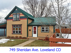 749 Sheridan Ave. Loveland CO